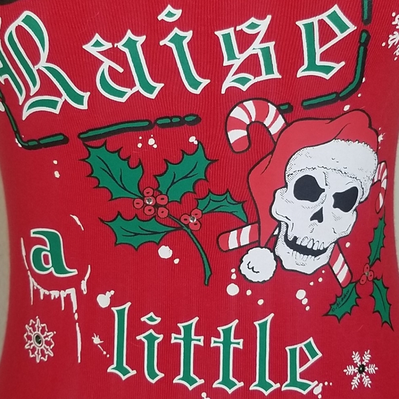 NBW! Bella handcrafted Christmas Tank Top - Picture 4 of 12